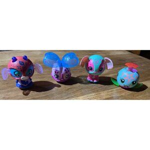 Zooables Animal Figurines Bright Colors & Fun Designs 2012 McDonalds Happy Meals